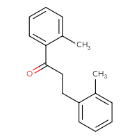 Chemical structure of 1,3-bis(2-methylphenyl)propan-1-one - CSSB00003674121