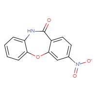 Chemical structure of 14-nitro-2-oxa-9-azatricyclo[9.4.0.0³,⁸]pentadeca-1(15),3,5,7,11,13-hexaen-10-one - CSSB00025718434