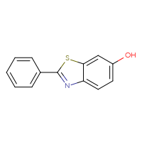 Chemical structure of 2-phenyl-1,3-benzothiazol-6-ol - CSSB00010093814