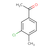Chemical structure of 1-(3-chloro-4-methylphenyl)ethan-1-one - CSSB00012002458