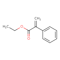 Chemical structure of ethyl 2-phenylprop-2-enoate - CSSB00000031921