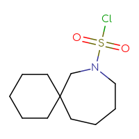Chemical structure of 8-azaspiro[5.6]dodecane-8-sulfonyl chloride - CSSB14975822891