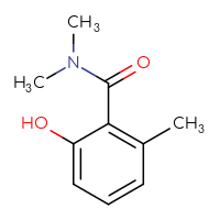 Chemical structure of 2-hydroxy-N,N,6-trimethylbenzamide - CSSB00009874228