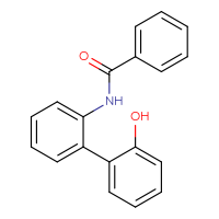 Chemical structure of N-{2'-hydroxy-[1,1'-biphenyl]-2-yl}benzamide - CSSB21253047038