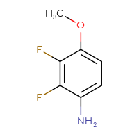 Chemical structure of 2,3-difluoro-4-methoxyaniline - CSSB00000062114