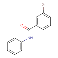 Chemical structure of 3-bromo-N-phenylbenzamide - CSSB00000153492
