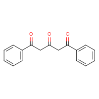 Chemical structure of 1,5-diphenylpentane-1,3,5-trione - CSSB00000022570