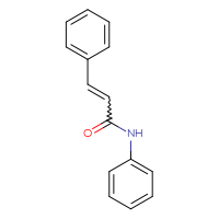 Chemical structure of N,3-diphenylprop-2-enamide - CSSB00025726964