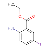 Chemical structure of ethyl 2-amino-5-iodobenzoate - CSSB00011212775
