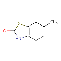 Chemical structure of 6-methyl-2,3,4,5,6,7-hexahydro-1,3-benzothiazol-2-one - CSSB00011286359
