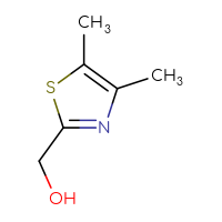 Chemical structure of (4,5-dimethyl-1,3-thiazol-2-yl)methanol - CSSB00000760949