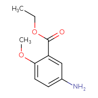 Chemical structure of ethyl 5-amino-2-methoxybenzoate - CSSB00011450572