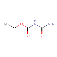 Chemical structure of ethyl N-carbamoylcarbamate - CSSB00000042685