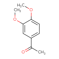 Chemical structure of 1-(3,4-dimethoxyphenyl)ethan-1-one - CSSB00000171757