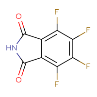 Chemical structure of 4,5,6,7-tetrafluoro-2,3-dihydro-1H-isoindole-1,3-dione - CSSB00000065663
