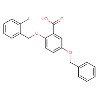 C21H17IO4