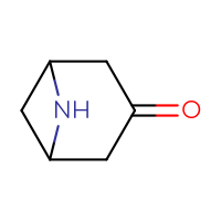 Chemical structure of 6-azabicyclo[3.1.1]heptan-3-one - CSSB00015986682