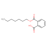 Chemical structure of 2-[(heptyloxy)carbonyl]benzoic acid - CSSB00015245116