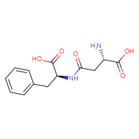 Chemical structure of (2S)-2-amino-3-{[(1S)-1-carboxy-2-phenylethyl]carbamoyl}propanoic acid - CSSB00102634314