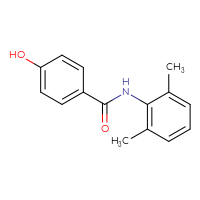 Chemical structure of N-(2,6-dimethylphenyl)-4-hydroxybenzamide - CSSB00000513471