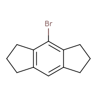 Chemical structure of 4-bromo-1,2,3,5,6,7-hexahydro-s-indacene - CSSB00154299238