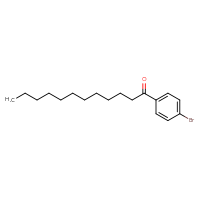 Chemical structure of 1-(4-bromophenyl)dodecan-1-one - CSSB00025703901
