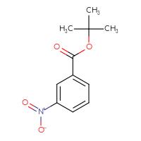 Chemical structure of tert-butyl 3-nitrobenzoate - CSSB00011942424