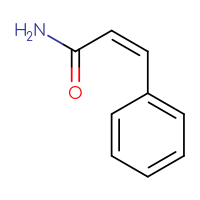 Chemical structure of (2Z)-3-phenylprop-2-enamide - CSSB00016283862