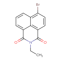 Chemical structure of 10-bromo-3-ethyl-3-azatricyclo[7.3.1.0⁵,¹³]trideca-1(13),5,7,9,11-pentaene-2,4-dione - CSSB00025716574