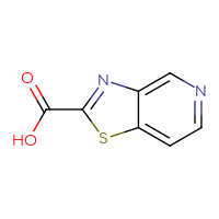 Chemical structure of [1,3]thiazolo[4,5-c]pyridine-2-carboxylic acid - CSSB00000718701