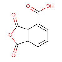 Chemical structure of 1,3-dioxo-1,3-dihydro-2-benzofuran-4-carboxylic acid - CSSB00009861106