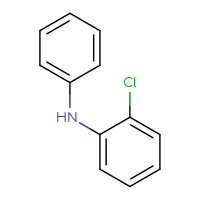 Chemical structure of 2-chloro-N-phenylaniline - CSSB00000029762