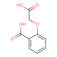 Chemical structure of 2-(carboxymethoxy)benzoic acid - CSSB00000230425