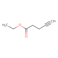 Chemical structure of ethyl pent-4-ynoate - CSSB00012108076