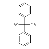 Chemical structure of (2-phenylpropan-2-yl)benzene - CSSB00000037885