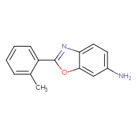 Chemical structure of 2-(2-methylphenyl)-1,3-benzoxazol-6-amine - CSSB00000666456