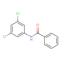 Chemical structure of N-(3,5-dichlorophenyl)benzamide - CSSB00000482538