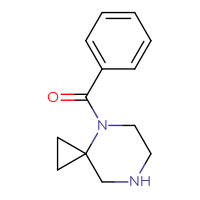 Chemical structure of 4-benzoyl-4,7-diazaspiro[2.5]octane - CSSB00125282449