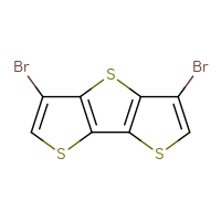 Chemical structure of 5,9-dibromo-3,7,11-trithiatricyclo[6.3.0.0²,⁶]undeca-1(8),2(6),4,9-tetraene - CSSB00010247145