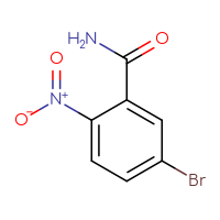 Chemical structure of 5-bromo-2-nitrobenzamide - CSSB00010167703