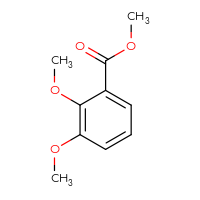 Chemical structure of methyl 2,3-dimethoxybenzoate - CSSB00000148933