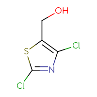 Chemical structure of (2,4-dichloro-1,3-thiazol-5-yl)methanol - CSSB00000721200