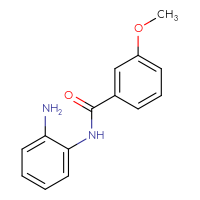 Chemical structure of N-(2-aminophenyl)-3-methoxybenzamide - CSSB00000511833