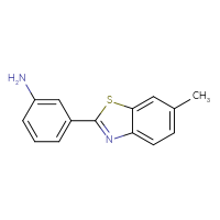 Chemical structure of 3-(6-methyl-1,3-benzothiazol-2-yl)aniline - CSSB00003677010