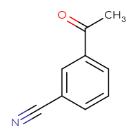Chemical structure of 3-acetylbenzonitrile - CSSB00000738961