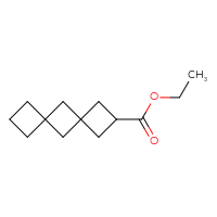 Chemical structure of ethyl dispiro[3.1.3⁶.1⁴]decane-2-carboxylate - CSSB00121450117