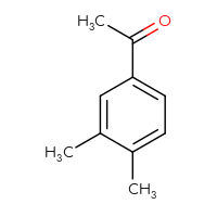 Chemical structure of 1-(3,4-dimethylphenyl)ethan-1-one - CSSB00000210971