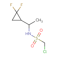 C6H10ClF2NO2S