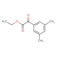 Chemical structure of ethyl 2-(3,5-dimethylphenyl)-2-oxoacetate - CSSB00009999583