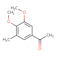 Chemical structure of 1-(3,4-dimethoxy-5-methylphenyl)ethan-1-one - CSSB00010983279